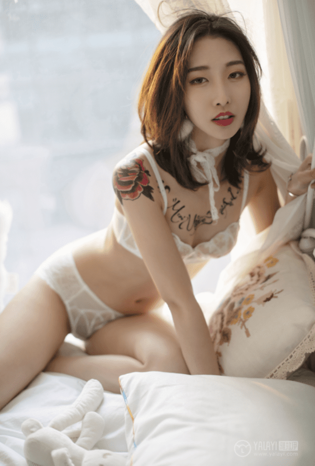 YALAYI雅拉伊-No.188蕾丝浅笑佳佳[46P/373MB]