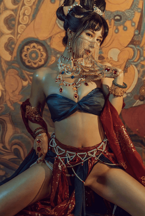 Genji云溪溪–奶桃 敦煌 [45P-505MB]