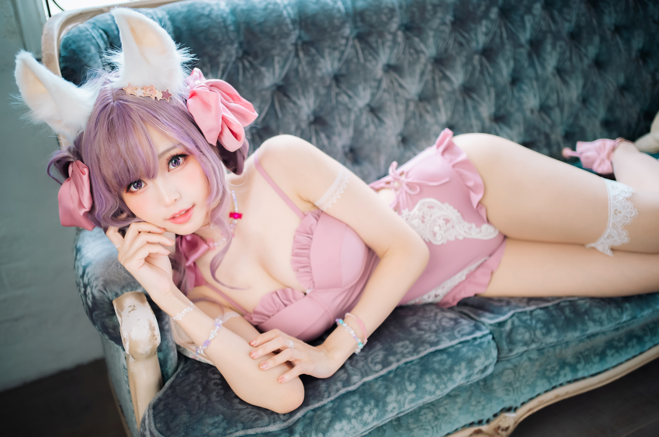 ElyEE子–Fluffy Summer – Original Swimsuit [114P-475MB]