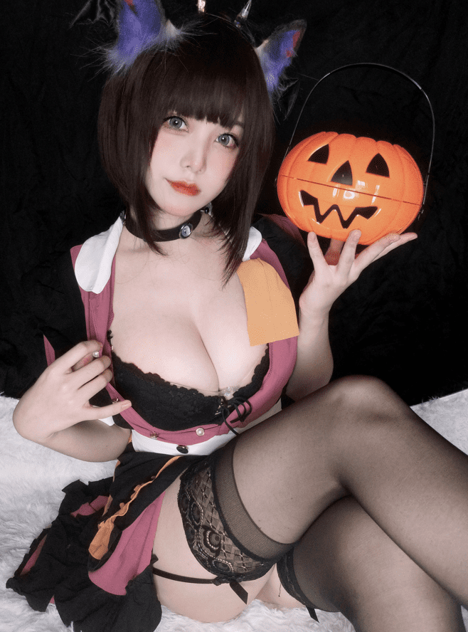 蜜汁猫裘–NO.077 万圣节[27P-231MB]