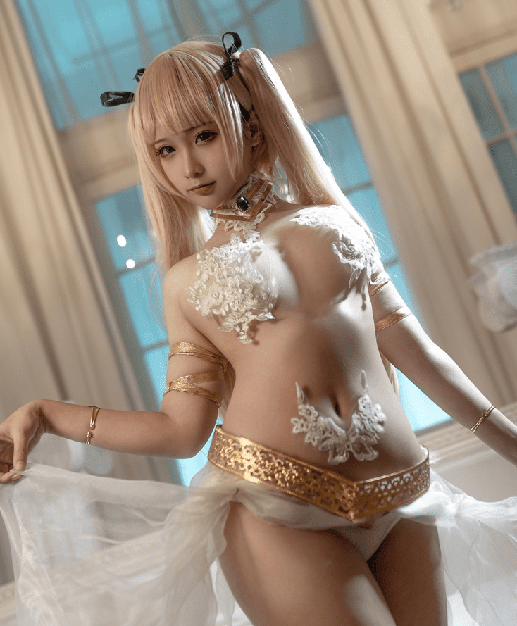 蠢沫沫 – NO.164 沫沫真爱版 玛丽罗斯礼服[47P-572MB]