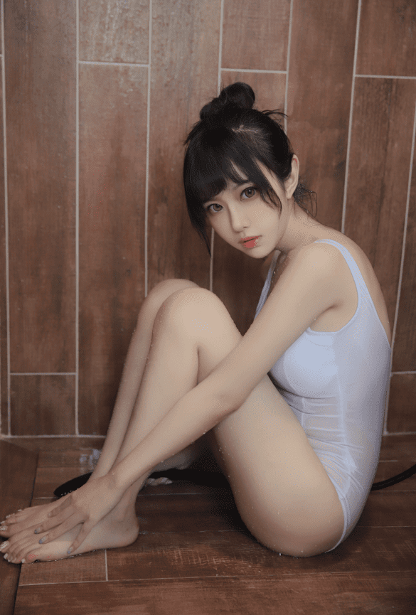 Shika小鹿鹿 – NO.086 半透浴室[22P-51MB]