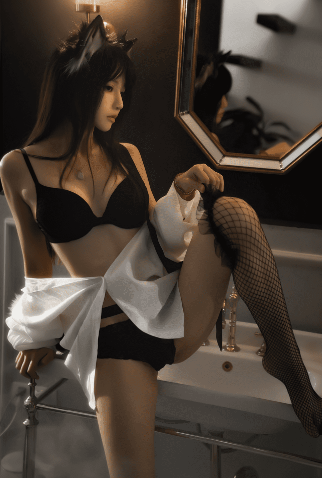 桜桃喵 – NO.123 狼来了02[43P-1.14GB]