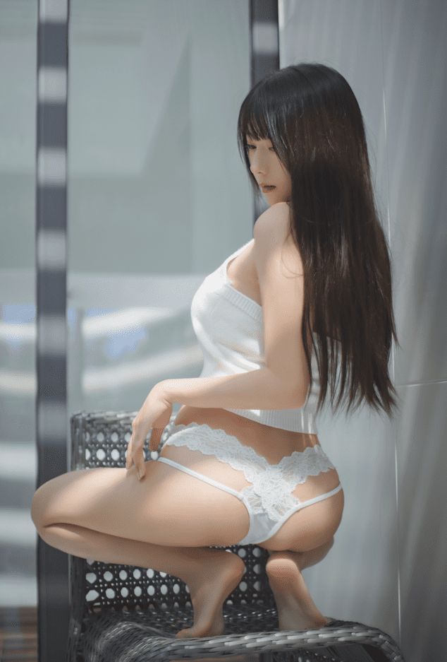 香草喵露露 – NO.043 杨枝甘露 背心牛仔背带裤 [55P1V-1.03GB]