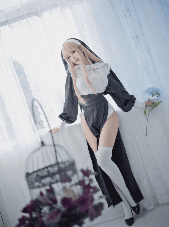 Shika小鹿鹿 – NO.089 修女 [16P-172MB]