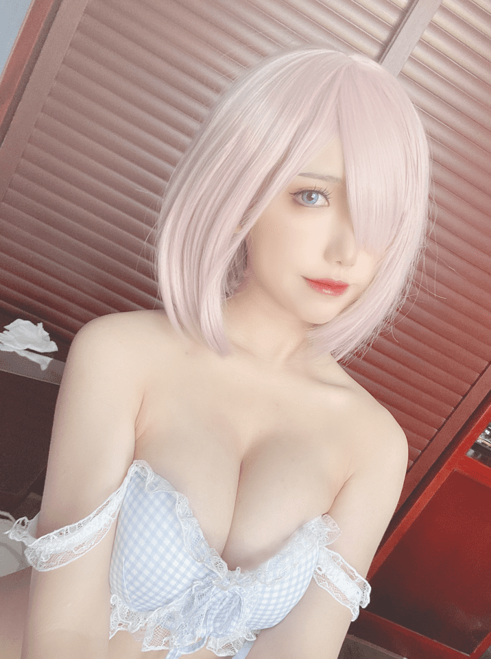 芋圆侑子 – NO.023 蓝格子小清新[22P-76MB]