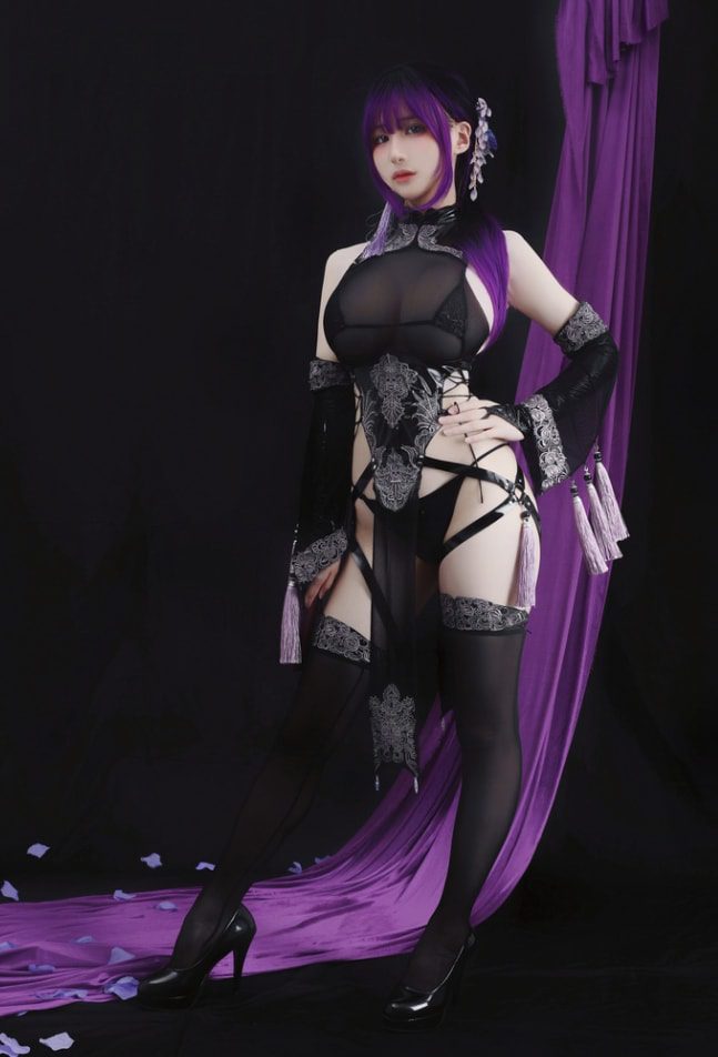 幼愛youmeko – 紫流苏旗袍[35P-367MB]