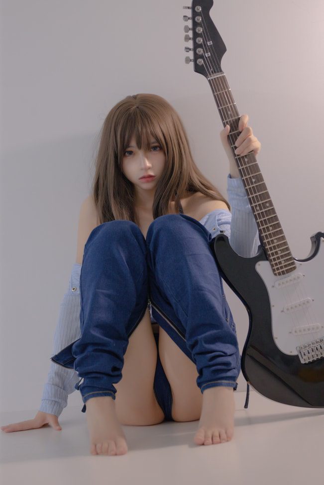 疯猫ss – NO.150 2022 夏日限定A本 吉他妹妹 牛仔裤[20P-434MB]