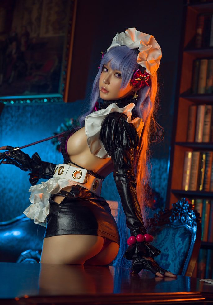 阿包也是兔娘 – NO.055 女仆 bb酱[19P-466MB]