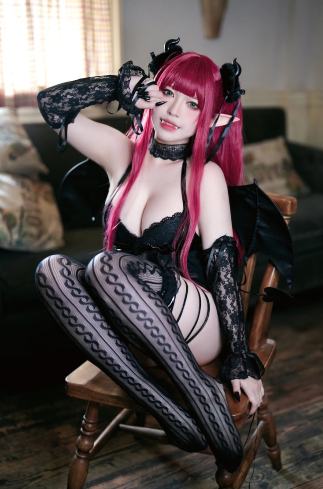 半半子 – NO.64 小恶魔利兹 [62P2V-715MB]