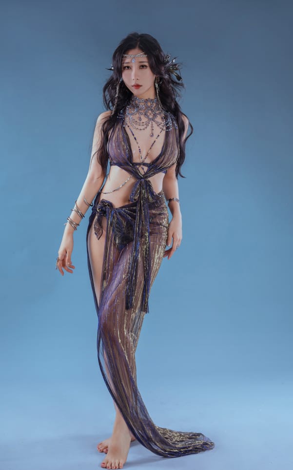 云溪溪 – NO.56 奶桃  塞壬七世·海妖[28P-323M]