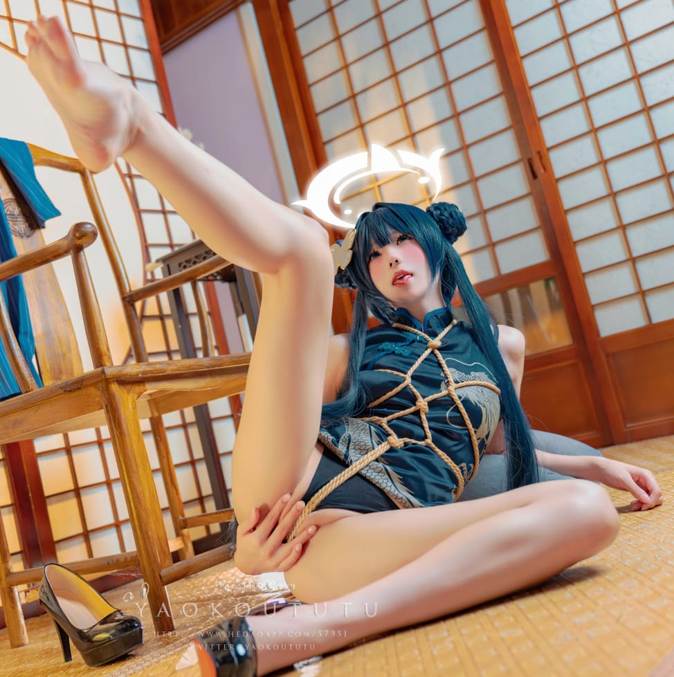 咬一口兔娘ovo – 碧蓝档案·妃咲&胭脂 [85P1V-1.71G]