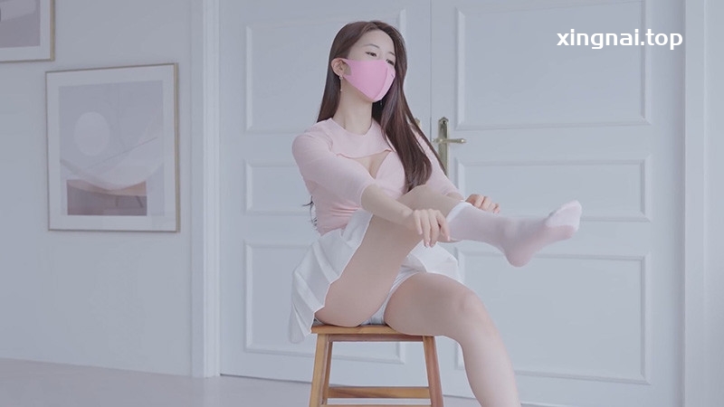 [写真]Lookbook写真韩国模特Rose张美Jangmi超短裙内衣