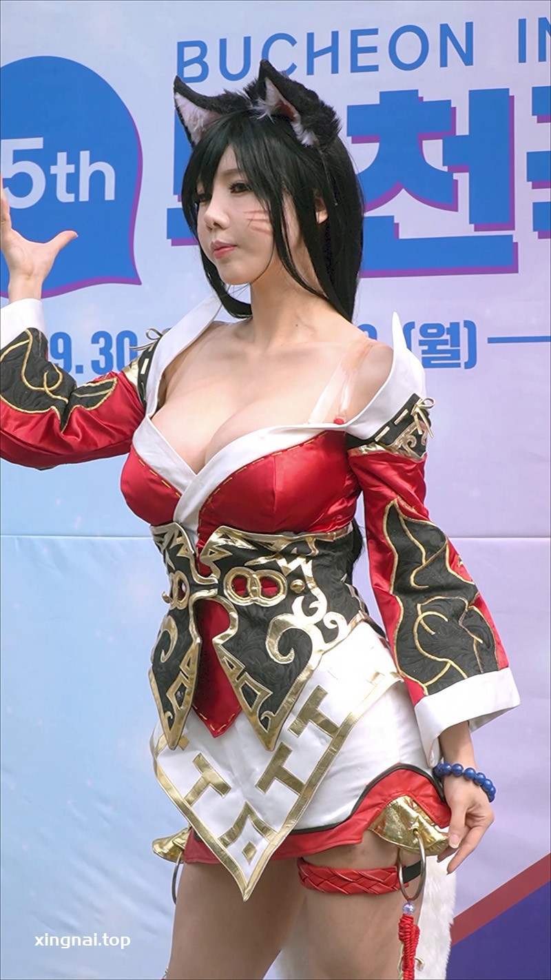 [展会]2022年富川国际漫画节宋珠儿SongJooA Cosplay LOL九尾妖狐