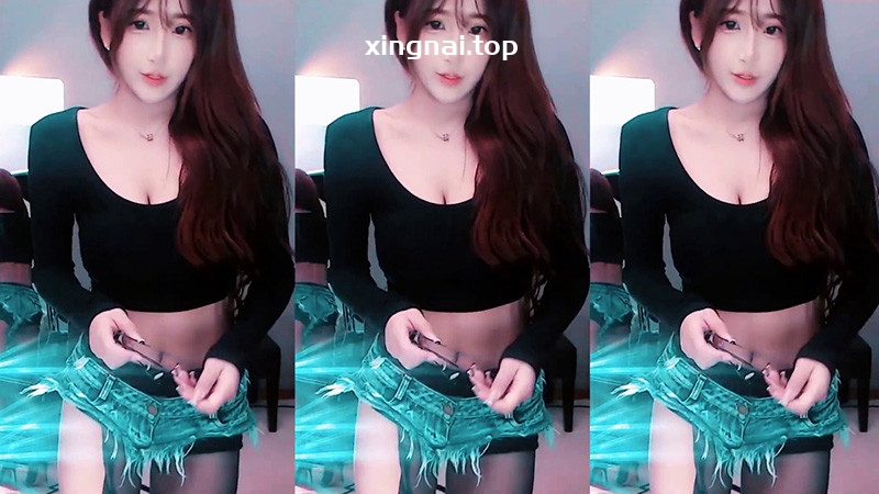 [主播]虎牙主播赢城冰糖皇阿玛黑丝超短牛仔裤疯狂电臀舞