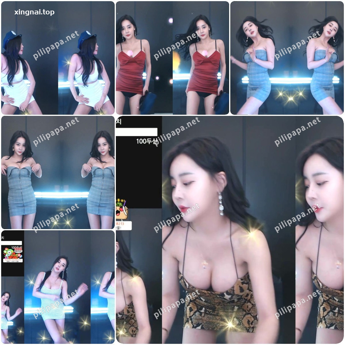 [主播]韩国BJ朴素恩精选舞蹈合集一[195v/62G]