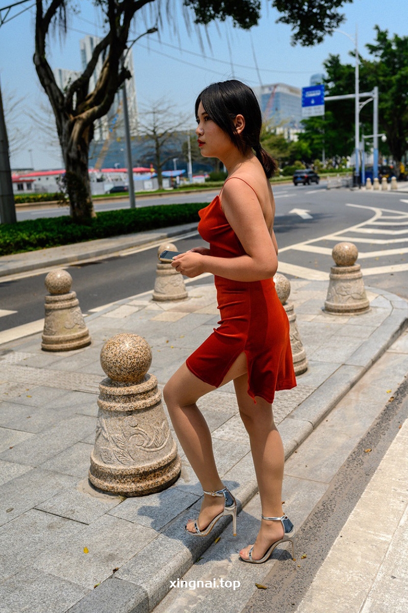 [街拍]F5.红裙肉丝萌宝儿到河边散心[图片/视频/12.85G]