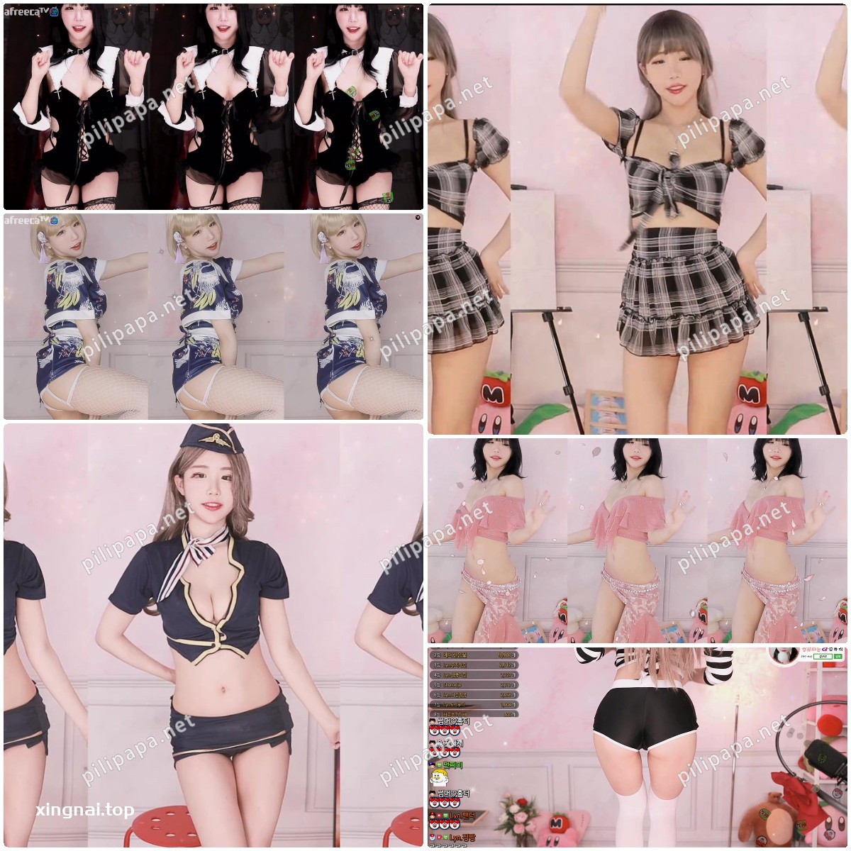 [主播]韩国BJ艾迪林21年6-9月精选舞蹈合集一[65v/8.3G]