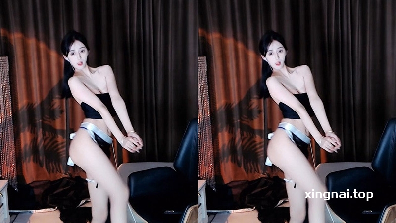 [主播]网易CC主播欣彤巴拉巴拉定制透视围裙热舞