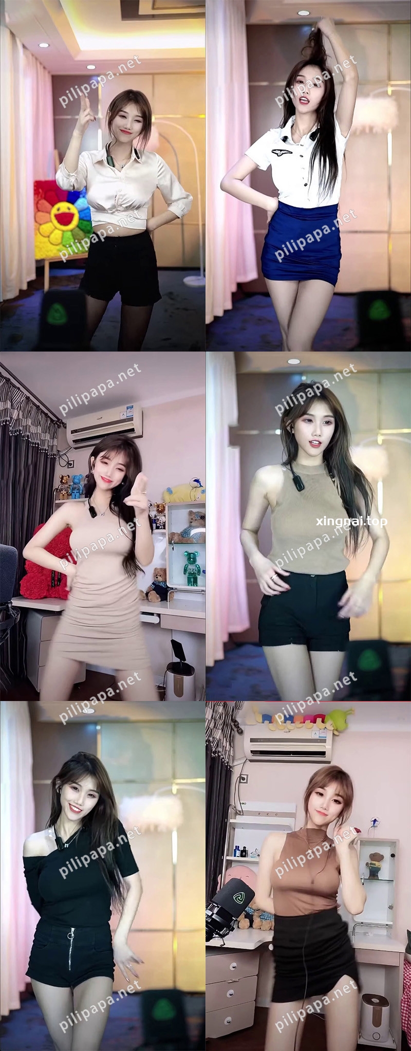 [小姐姐]抖音主播茜望直播热舞小合集[11v/2.1G]