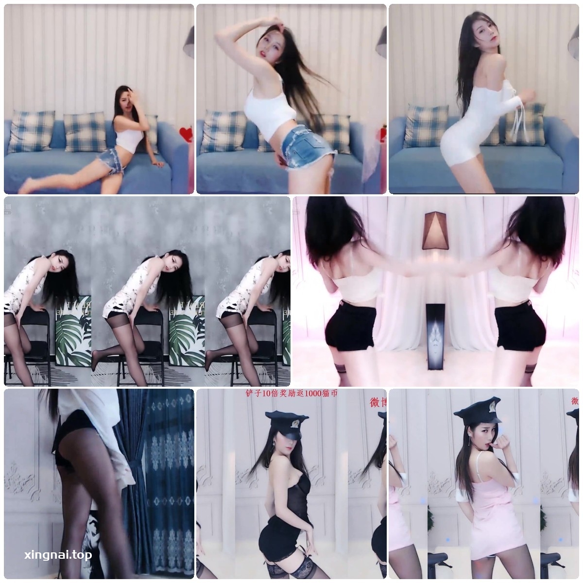 [主播]虎牙直播车老板舞蹈合集一[249V/15G]