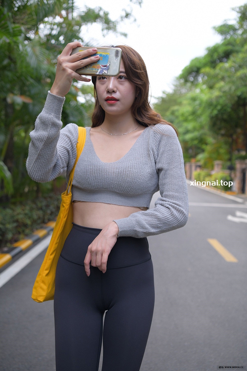 [街拍]628.[一只麋鹿摄影作品]黑色紧身瑜伽裤美女[图片/视频/22.43GB]