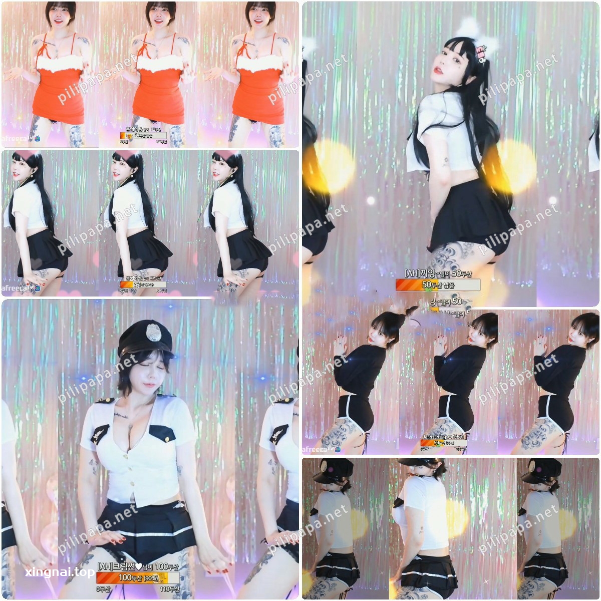 [主播]AfreecaTv韩国BJ阿孝精选热舞合集[35v/8G]