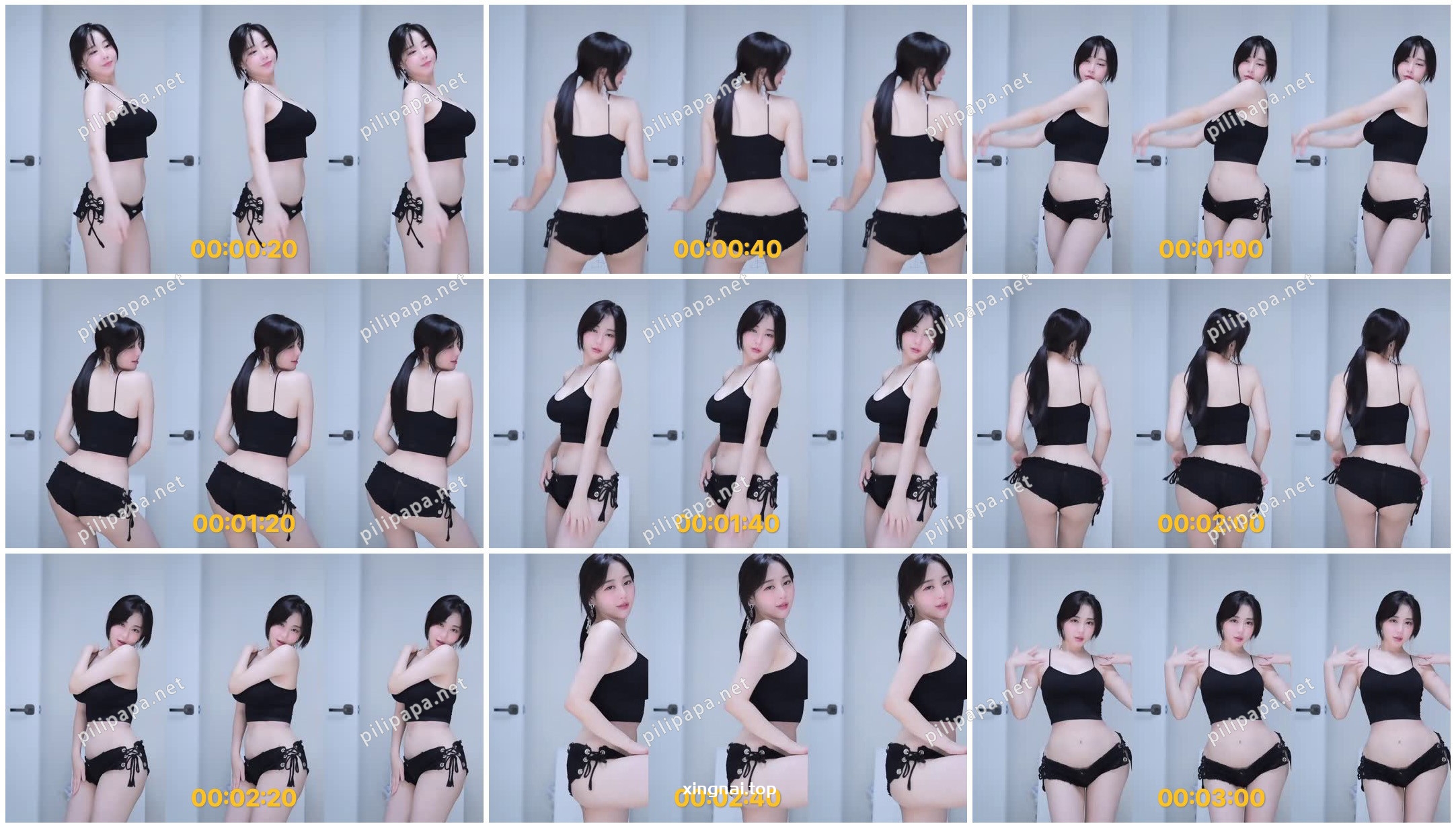 [主播]AI处理无水AfreecaTV韩国BJ低胸翘臀女主播