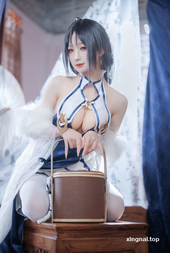 封疆疆v NO.27 定安旗袍[37P-506M]