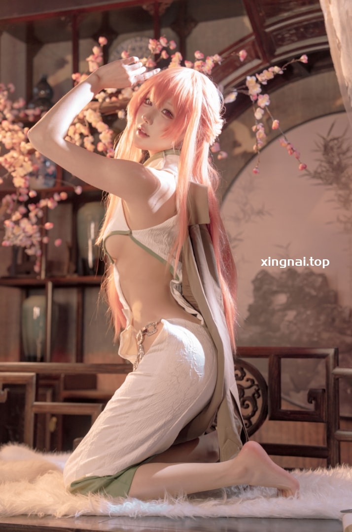 阿包也是兔娘 NO.095 碧蓝航线英仙座旗袍[30P-210M]