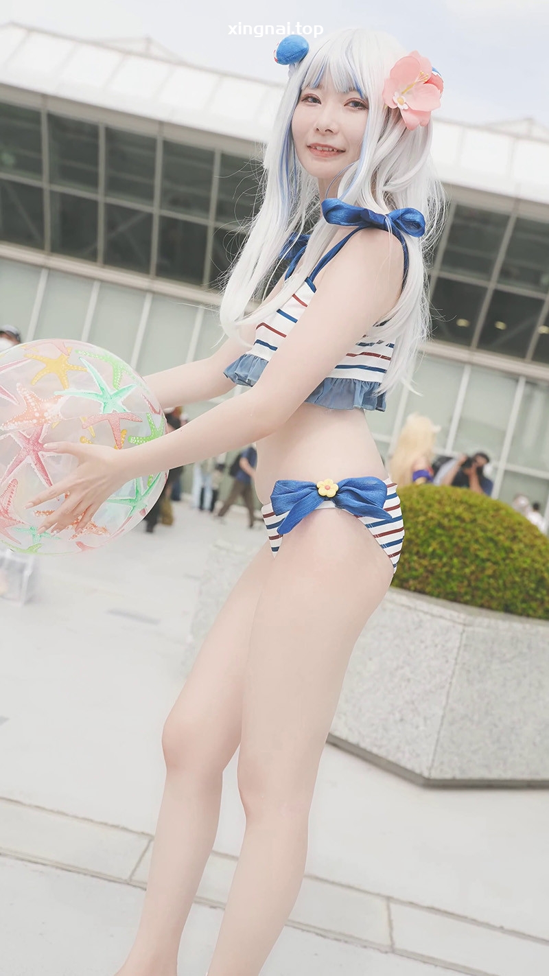 [展会]]垂直拍摄Cosplay峰会漫画Cosplayer Inari泳装