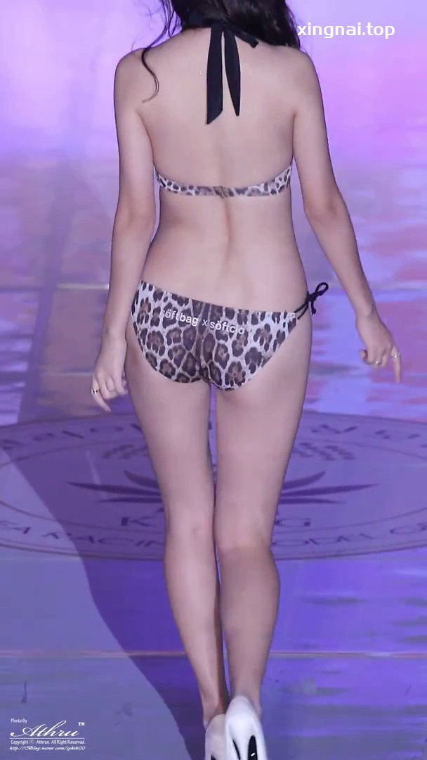 [饭拍]韩国美女选美比赛比基尼泳装