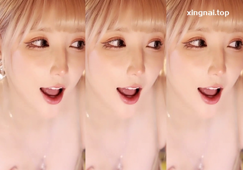 [主播]斗鱼大胸性感主播Minana呀亮色长裙热舞