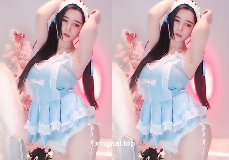 [主播]斗鱼主播Sun佐伊女仆装慢摇热舞