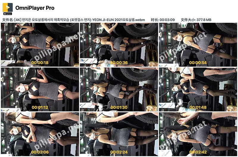 [展会][4k]2021车展韩国女模尹智恩(YEON JI EUN)