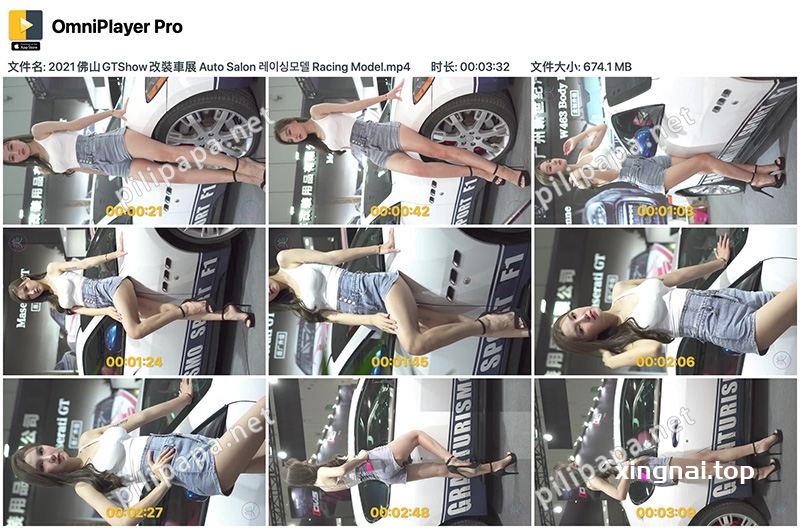 [展会][4k]2021佛山GTShow改装车展Auto Salon模特