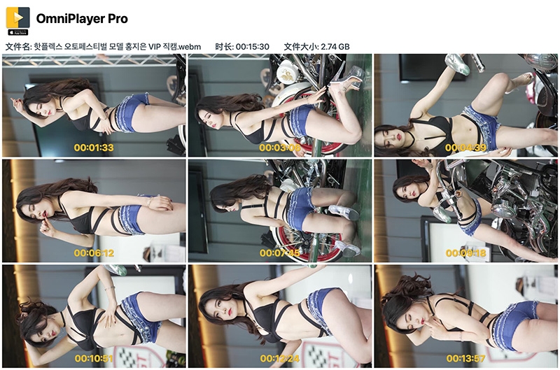 [展会][4k]Hotplex Auto Festival性感车模洪智恩Hong Jieun