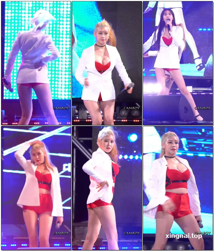 [饭拍]160804韩国女团Pocket Girls现场饭拍秀[2v/323M]