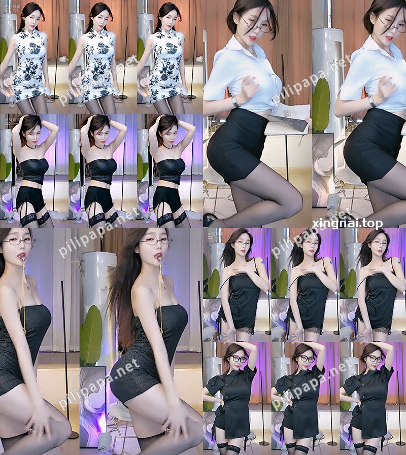 [主播]虎牙主播清妍精选丝袜热舞合集[54V/11.6G]