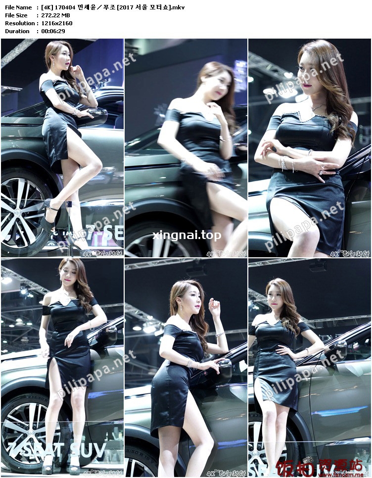 [合集]2017 首尔车展Show showgirl视频290视频合集