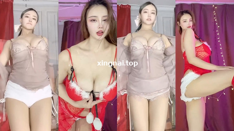 [小姐姐]抖音主播魅澜希(原虎牙小海臀)付费群定制热舞豪乳5分09