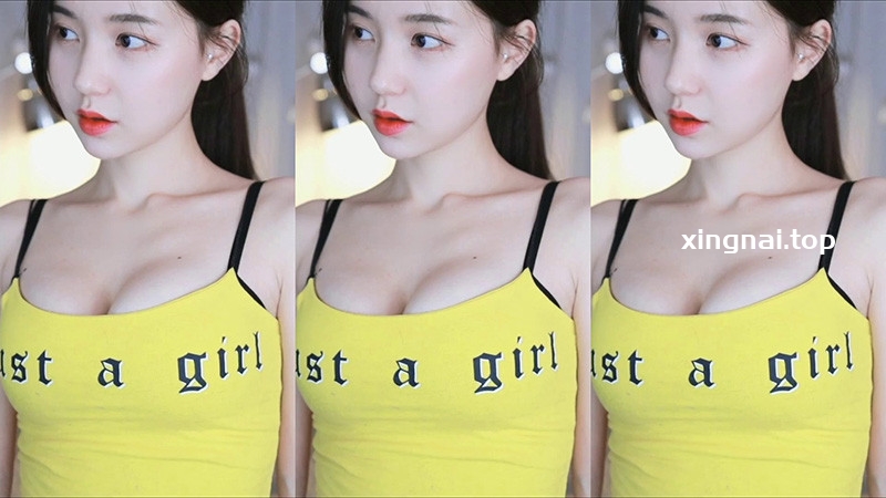 [主播]AfreecaTv韩国BJ花井吊低胸带袜热裤性感热舞