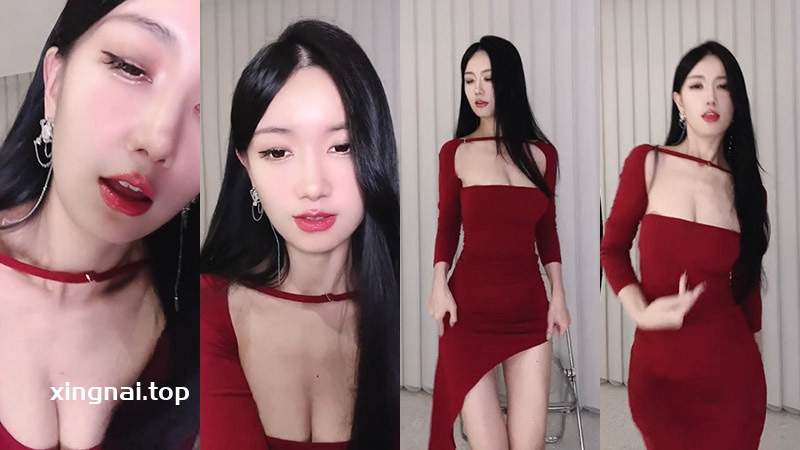 [主播]BIGO平台垚曦/宁依纯直播整活红色长裙[3V/932.4M]