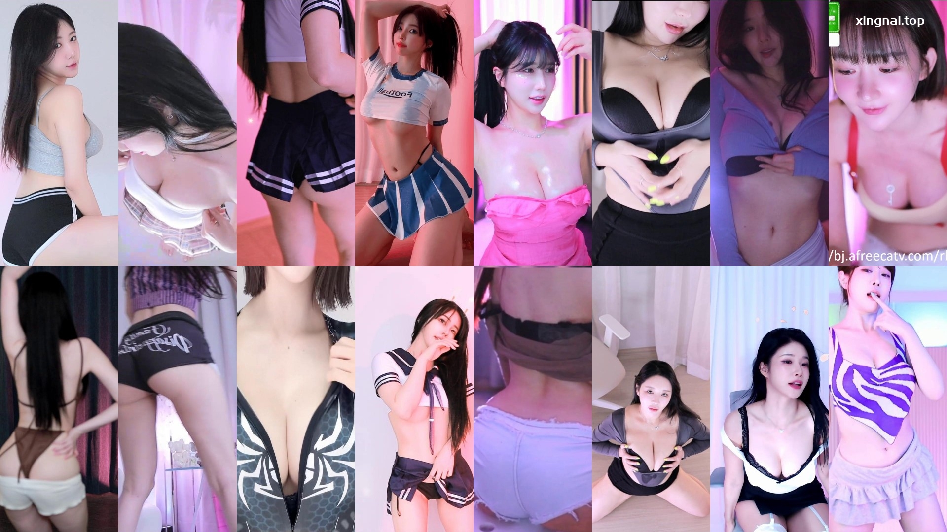 [主播]AfreecaTv韩国BJ 24年8月21日录制舞蹈合集