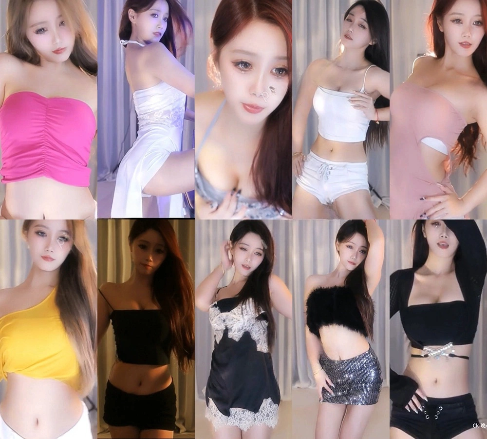 [主播]虎牙直播晚心动感热舞无水舞剪合集[30v/6.45G]