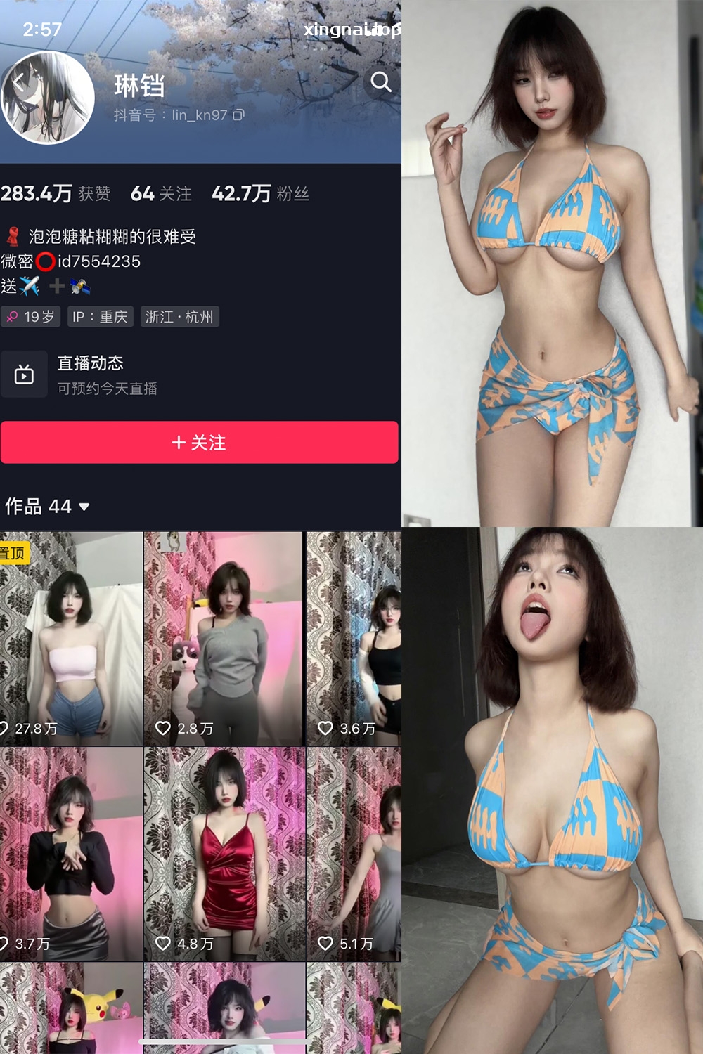 抖音 琳铛 微密圈  NO.038期 【86P1V】最新至：2023.10.6