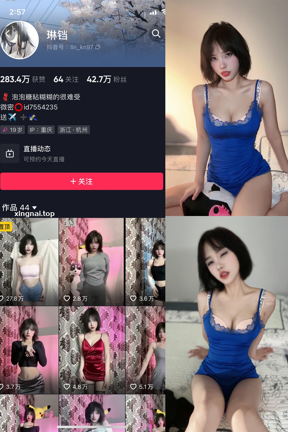 抖音 琳铛 微密圈  NO.014期 【31P3V】最新至：2023.6.4