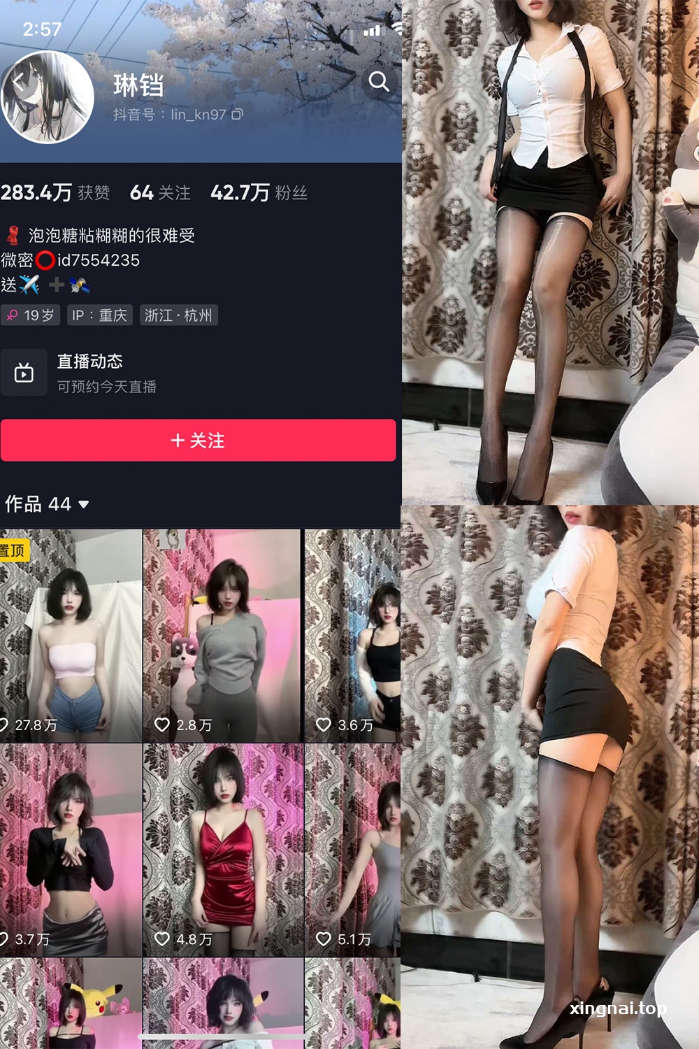 抖音 琳铛 微密圈  NO.001期 【54P】