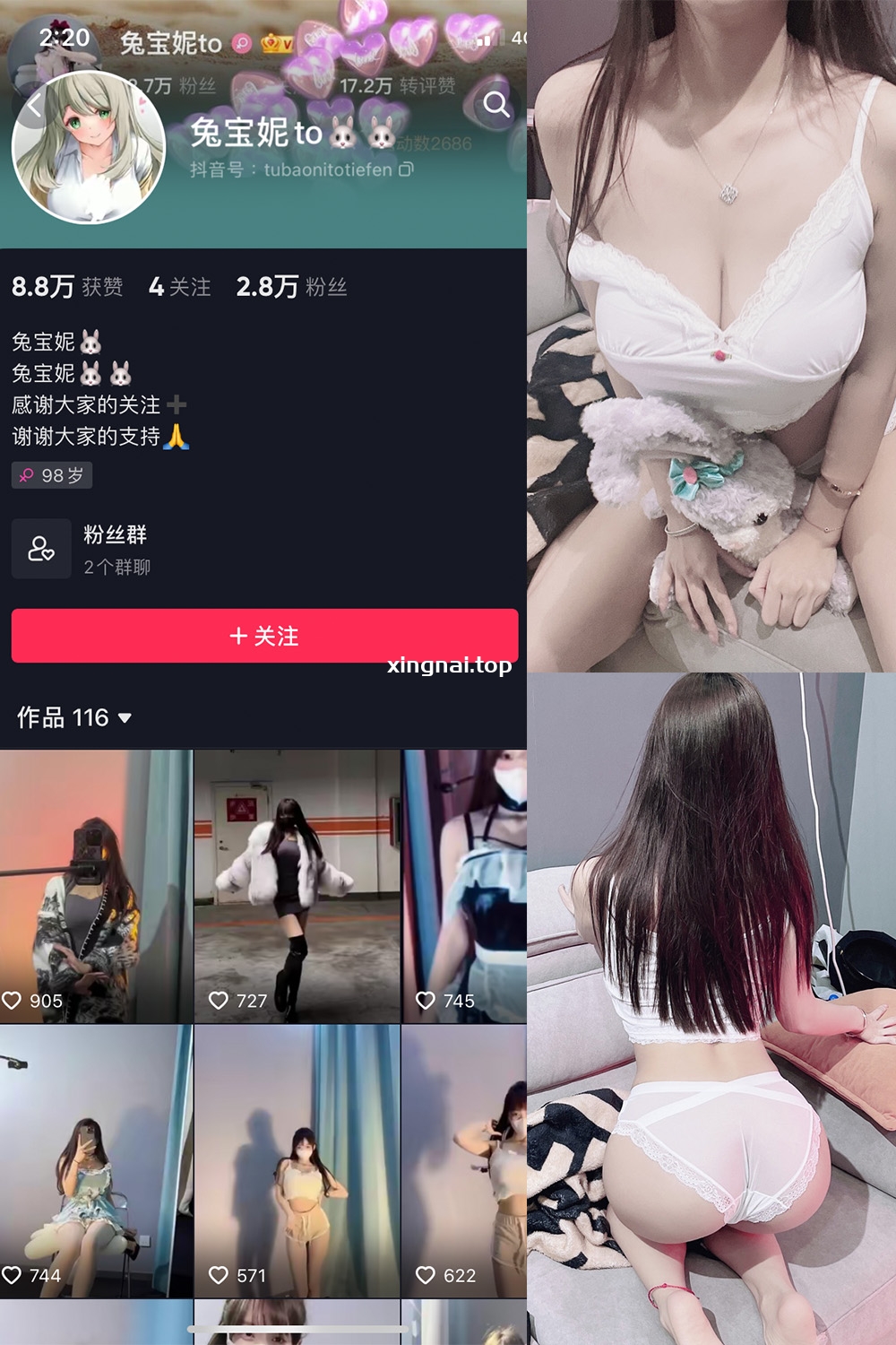 抖音 兔宝妮to 微密圈  NO.011期 【36P2V】