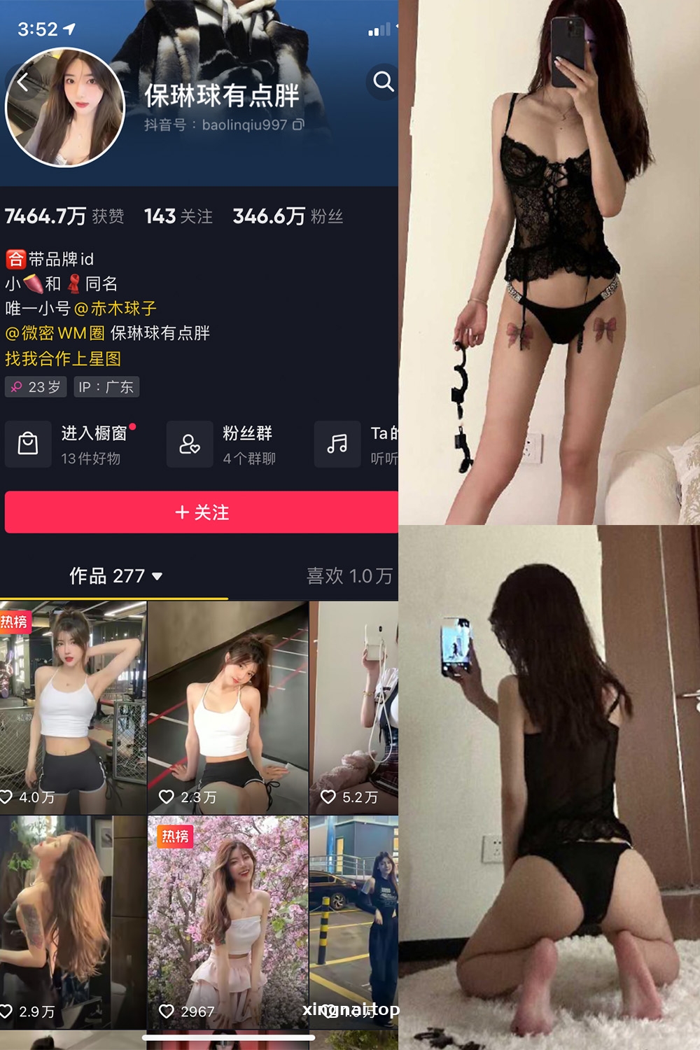 抖音 保琳球有点胖 微密圈 NO.029期 【19P1V】最新至：2024.8.3